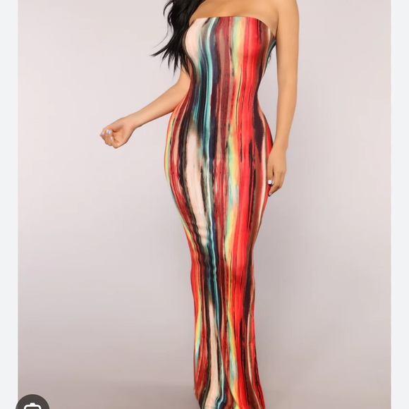 Work of Art Dress - Multicolor - Picture 1 of 4